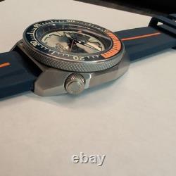 Revelot R10 Admiral GMT Greystorm Steel Automatic 200m Dive Watch with bracelet