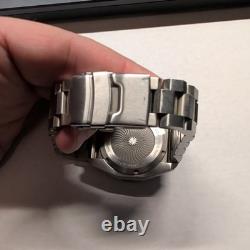 Revelot R10 Admiral GMT Greystorm Steel Automatic 200m Dive Watch with bracelet