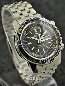 Ricoh World Time GMT-61215A Automatic Men Watch 21 Jewels Fully Working Order