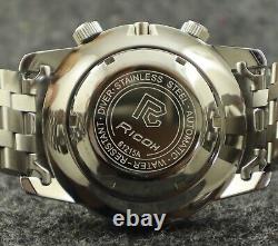 Ricoh World Time GMT-61215A Automatic Men Watch 21 Jewels Fully Working Order