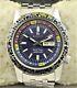 Ricoh World Time GMT-61215A Automatic Men Watch Day/Date 21J Fully Working Order
