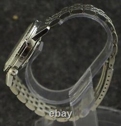 Ricoh World Time GMT-61215A Automatic Men Watch Day/Date 21J Fully Working Order