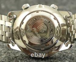 Ricoh World Time GMT-61215A Automatic Men Watch Day/Date 21J Fully Working Order