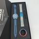 Ridge Land & Sea GMT Watch 42mm, Navy Stainless Steel RW42NV