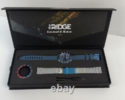 Ridge Land & Sea GMT Watch 42mm, Navy Stainless Steel RW42NV