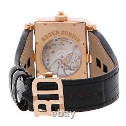 Roger Dubuis Too Much Manual Wind Rose Gold Mens Strap Watch GMT T31 9847 5