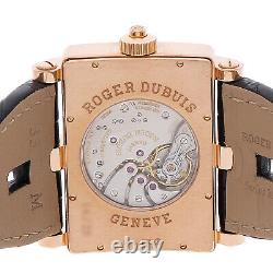 Roger Dubuis Too Much Manual Wind Rose Gold Mens Strap Watch GMT T31 9847 5