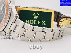 Rolex 16700 Box & Papers GMT-Master 1991 FADED Bezel Patina 40mm Pepsi Steel