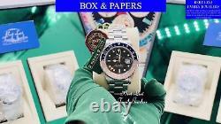 Rolex 16710 GMT-Master II Box & Papers 1991 Oyster Perpetual Steel Mens Watch