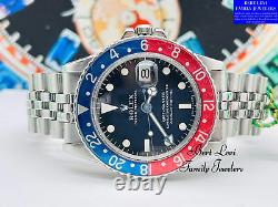 Rolex 1675 GMT-Master Pepsi Oyster Perpetual Date 40mm Stainless Steel Mens