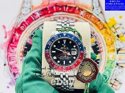 Rolex 1675 GMT-Master Pepsi Oyster Perpetual Date 40mm Stainless Steel Mens