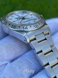 Rolex Explorer II 16570 Stainless Steel White Dial WIRE ONLY PRICE