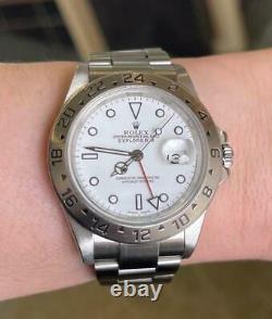 Rolex Explorer II 16570 White Dial