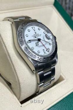 Rolex Explorer II 16570 White Dial