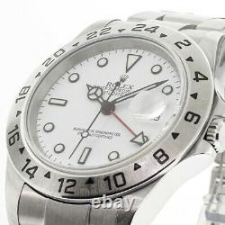 Rolex Explorer II 40mm Stainless Steel White Dial & Steel Bezel 16570W