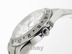 Rolex Explorer II 40mm Stainless Steel White Dial & Steel Bezel 16570W