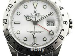 Rolex Explorer II 40mm Stainless Steel White Dial & Steel Bezel 16570W