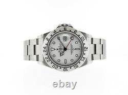 Rolex Explorer II 40mm Stainless Steel White Dial & Steel Bezel 16570W