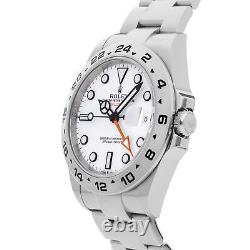 Rolex Explorer II Automatic 42mm Steel Men Oyster Bracelet Watch Date GMT 226570