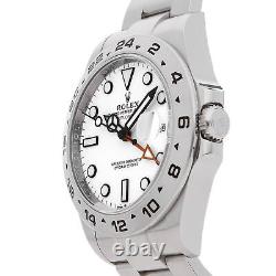 Rolex Explorer II Automatic 42mm Steel Mens Oyster Bracelet Watch Date GMT226570