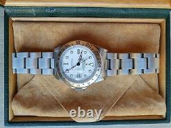 Rolex Explorer II Date White Dial Polar 16570 boxed