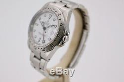 Rolex Explorer II Wrist Watch for Men 16570, Polar White, 1999