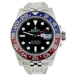 Rolex GMT MASTER II 126710BLRO Pepsi Ceramic 2018 Jubilee