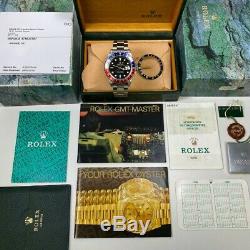 Rolex GMT Master 16700 BLRO T25 Dial Pepsi Serviced Full Set