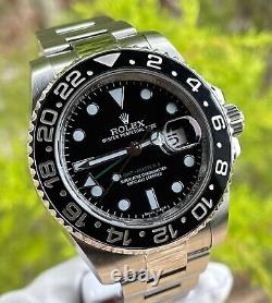 Rolex GMT Master II 116710LN Black 116710 40mm Ceramic