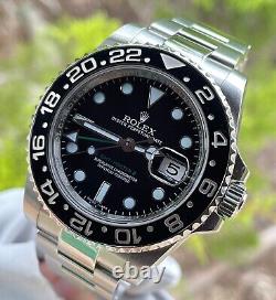 Rolex GMT Master II 116710LN Black 116710 40mm Ceramic