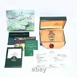 Rolex GMT Master II 16713 Box and Papers 2001 Tiger Eye/Root Beer Full Set