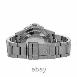 Rolex GMT-Master II Auto 40mm Steel Mens Oyster Bracelet Watch Date 16710