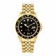 Rolex GMT Master II Auto 40mm Yellow Gold Mens Jubilee Bracelet Watch Date 16718