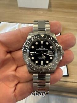 Rolex GMT Master II Bruce Wayne Oyster Bracelet 126710GRNR Box & Papers 2024