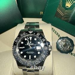 Rolex GMT Master II Bruce Wayne Oyster Bracelet 126710GRNR Box & Papers 2024