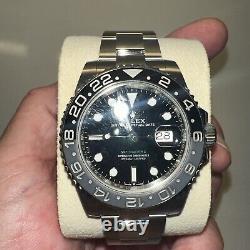 Rolex GMT Master II Bruce Wayne Oyster Bracelet 126710GRNR Box & Papers 2024