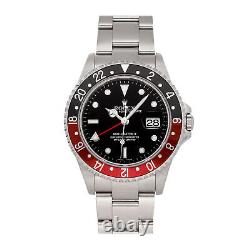 Rolex GMT-Master II Coke Automatic Steel Mens Oyster Bracelet Watch Date 16710