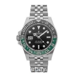 Rolex GMT-Master II Left Hand Automatic Steel Mens Bracelet Watch 126720VTNR
