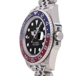 Rolex GMT-Master II Pepsi Auto 40mm Men's Jubilee Bracelet Watch 126710BLRO