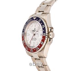 Rolex GMT-Master II Pepsi Automatic White Gold Mens Bracelet Watch 126719BLRO