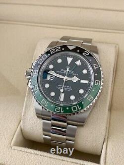 Rolex GMT Master II Sprite Lefty Oyster 126720VTNR Box Papers tags Complete 2023