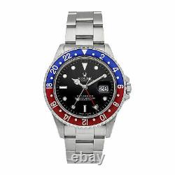 Rolex GMT-Master Pepsi Auto 40mm Steel Mens Oyster Bracelet Watch Date 16700