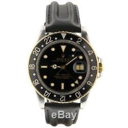 Rolex GMT Master Steel Yellow Gold 40mm Automatic Jubilee Watch 16753 Circa 1982