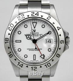 Rolex Oyster Perpetual Explorer II 16570 White Dial (2000)