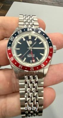 SAN MARTIN GMT Automatic Dive Watch Pepsi Bezel Version 39 MM