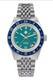 SAN MARTIN SN0116 GMT 39.5mm Blue/Green 100M Automatic NH34 Sapphire Watch