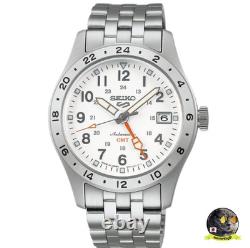 SEIKO 5 Sports Field GMT White Men's Watch New in Box