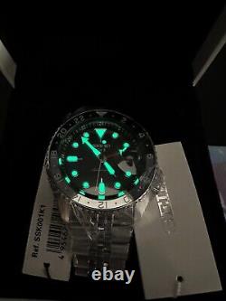 SEIKO 5 Sports GMT SSK001K1 Black Dial Stainless Steel Automatic