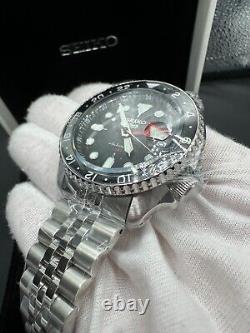 SEIKO 5 Sports GMT SSK001K1 Black Dial Stainless Steel Automatic