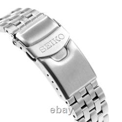SEIKO 5 Sports SBSC009 Field GMT Auto 39.4mm White Dial Stainless Band Analog